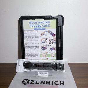 Zenrich iPad Air 4th Generation Black Case  10.9in NEW